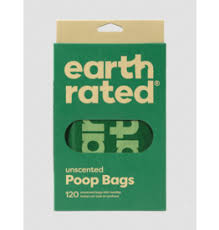 Earth Rated Counter Display Poop Bags Unscented, 15ct