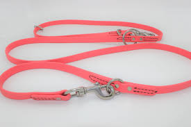 Pro-Mohs BioThane Snap Leash 5/8"X6', Pink