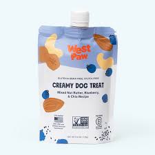 West Paw Creamy PB Blueberry Dog Treat, 6.2oz