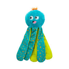 Nina Ottosson Silly Legz Blue Octopus Interactive Plush Dog Puzzle Toy