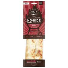 Earth Animal No Hide BBQ Bacon Cheeseburger Chew, 7"