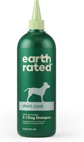 Earth Rated 3 in 1 Dog Shampoo Short Coat 16oz
