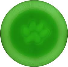 West Paw Zisc Green Dog Toy, Small