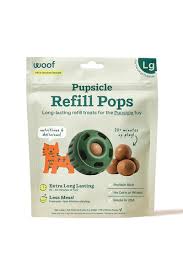 Woof Pupsicle Refill Pops Bday, L