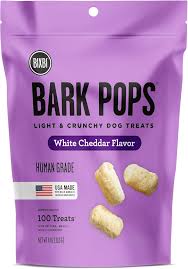Bixbi Bark Pops White Cheddar, 4oz