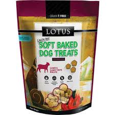 Lotus GF Lamb Soft Baked Dog Treat, 10oz