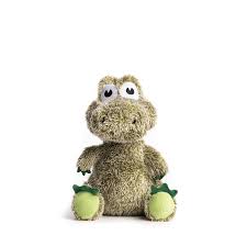 Fabdog Fluffy Alligator Dog Toy, S