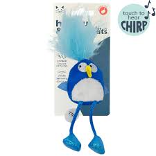 Huxley & Kent Chirpy Bluebird Cat Toy