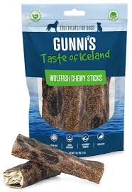 Gunni's Dog Chewy Wolf Fish Sticks, 3oz