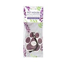 Pet House Car Air Freshener, Fresh Lavender