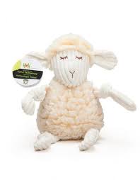 HuggleHounds Fleece Flufferknot Louise Toy, L