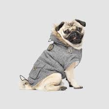 Canada Pooch Alaskan Army Parka, Salt & Pepper, Size 14+