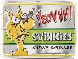 Yeowww! Catnip Stinkies Sardines, 3pk