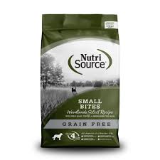 Nutrisource GF Woodlands Small Bites, 12lbs