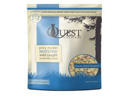 Steve's Freeze Dried Quest Cat Whitefish Nuggets, 10oz