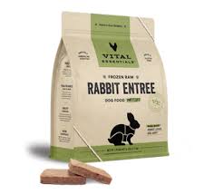 Vital Essentials Rabbit Entree Patties, 4.7lbs