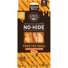 Earth Animal From The Grill No-Hide Grilled Cheese Rolls M, 3pk