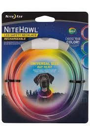 Nite Ize NiteHowl LED Rechargeable Safety Necklace, Disco