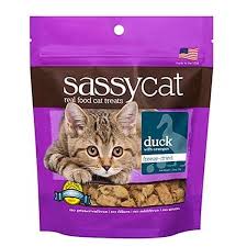 Herbsmith Sassy Cat Freeze Dried Duck & Orange Treats, 1.25oz