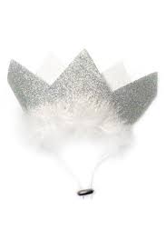 Multipet Party Crown Silver, L