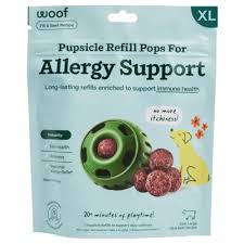 Woof Pupsicle Refill Pops Allergy, XL