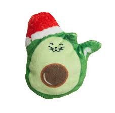 SnugArooz Avocato with Santa Hat w/ Catnip