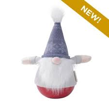 Tall Tails Holiday Plush Rolly Poly Gnome, 12"