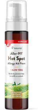 NaturVet Aller-911 Hot Spot Foam, 8oz