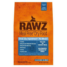 Rawz Meal-Free Salmon, Chicken & Whitefish Dog Food, 10lbs