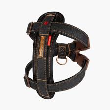 EzyDog Chest Plate Harness, Denim, XS