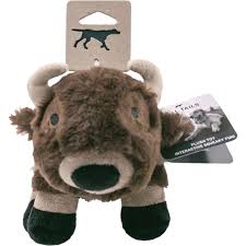 Tall Tails Plush Squeaker Buffalo, 9"