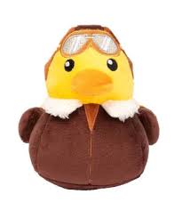 FuzzYard Amelia Quackhart Plush Dog Toy, L