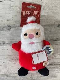 Territory Holiday Plush Santa, 8"