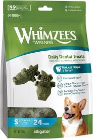 Whimzees Dental Chew Alligator Style, S