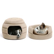 Best Friends by Sheri 2-in-1 Honeycomb Ilan Pet Hit Cuddler Cat & Dog Bed, Grey