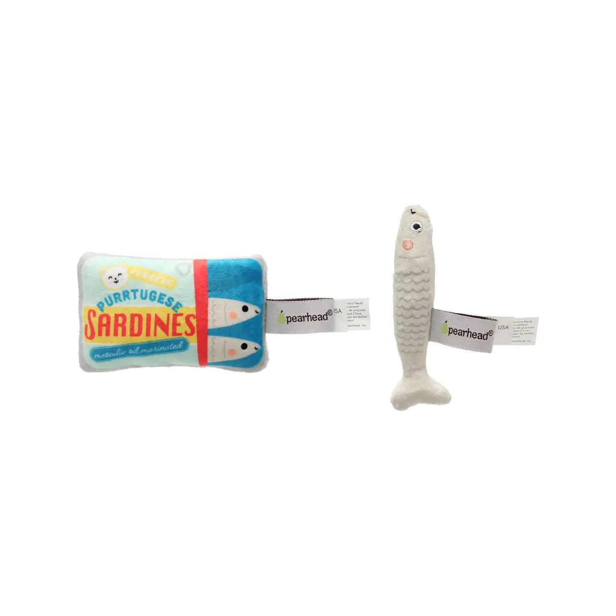 Pearhead Sardines Cat Toys Set
