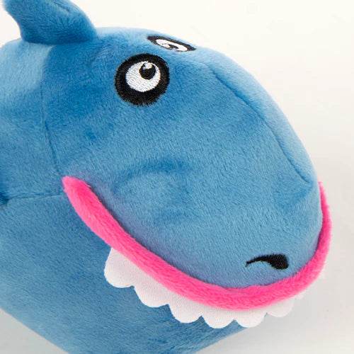goDog Action Shark Plush Dog Toy