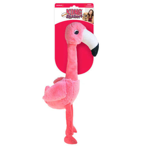 Kong Shakers Honk Flamingo Dog Toy, L