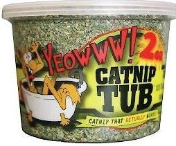 Yeowww! 100% Organically Grown Catnip Tub, 2oz