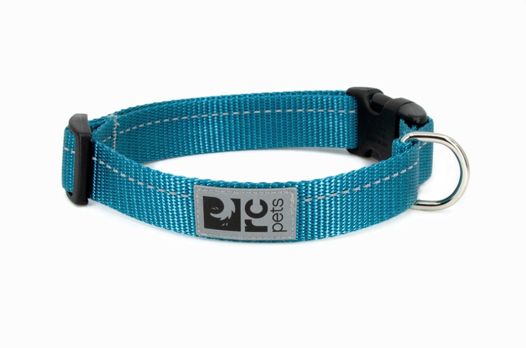 RC Pet Clip Collar, Teal, S