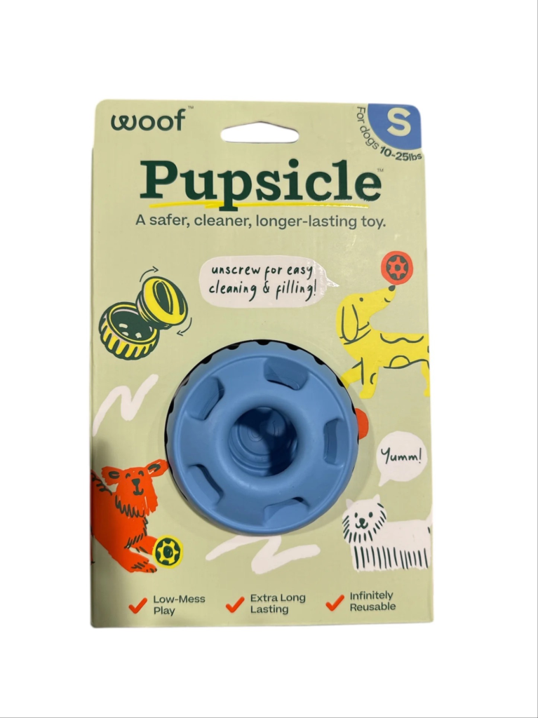 Woof Pupsicle Toy Blue, S