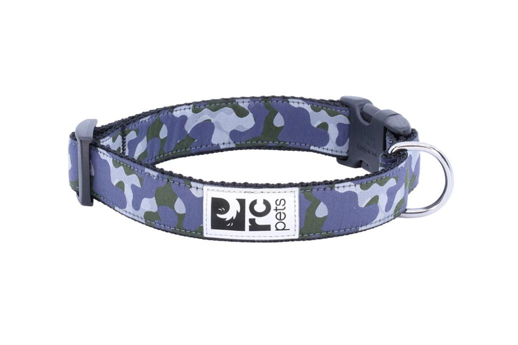 RC Pet Clip Collar, Camo, M