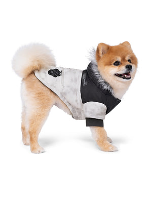 Canada Pooch Eco+ True North Parka, Marble, Size 16