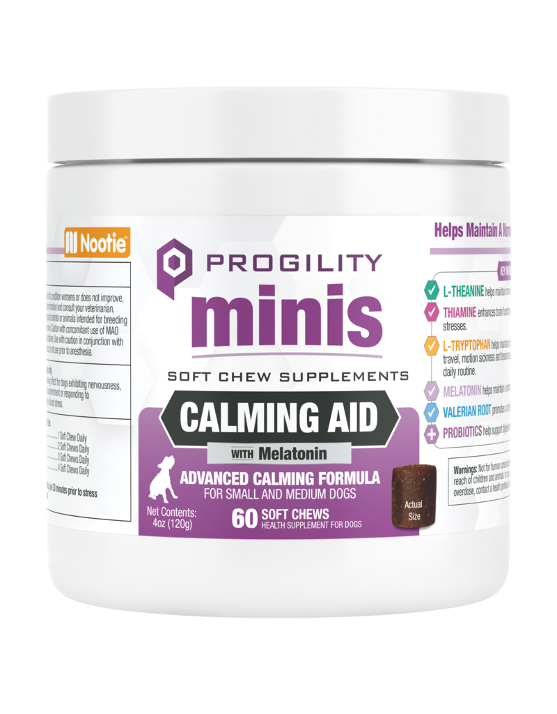 Nootie Progility Minis Calming Aid, 60ct