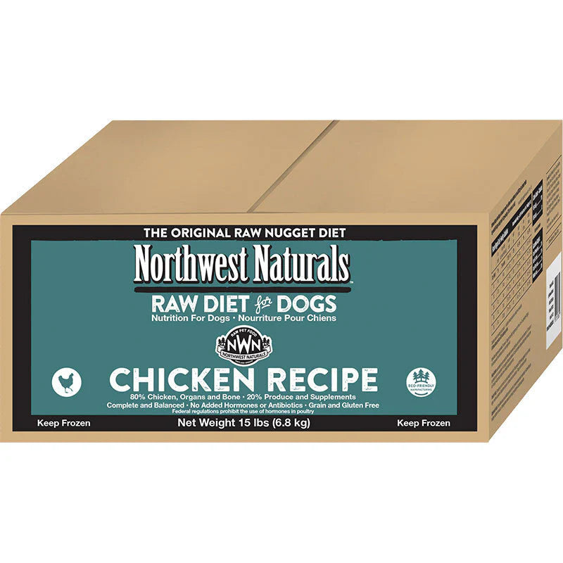 Northwest Naturals Frozen Chicken Nuggets Bulk, 15lbs