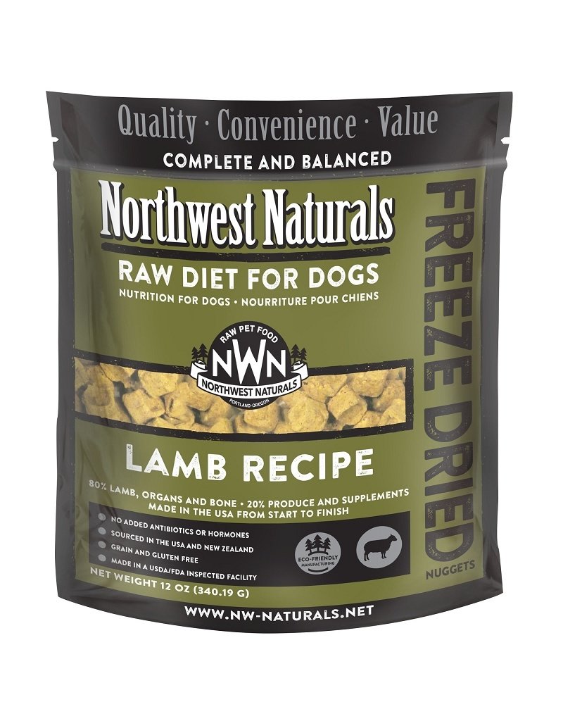 Northwest Naturals Freeze Dried Lamb Dog Food, 12oz