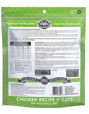 Northwest Naturals Freeze Dried Chicken Nibbles Cat Food, 11oz