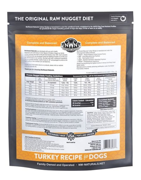 Northwest Naturals Frozen Turkey Nuggets, 6lbs