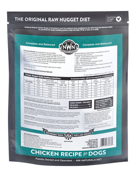 Northwest Naturals Frozen Chicken Nuggets, 6lbs