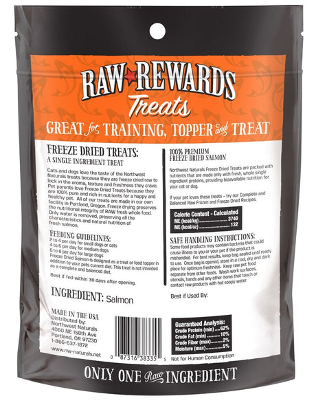 Northwest Naturals Freeze-Dried Salmon, 2.5oz